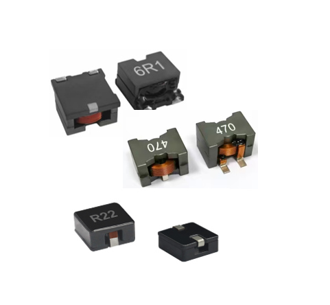 Flat coil high-power inductor
